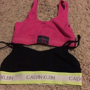 Calvin Klein bras